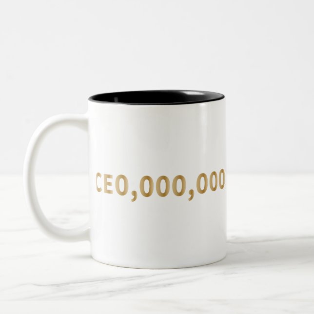 Vorstandsgeschenk Zweifarbige Tasse (Links)