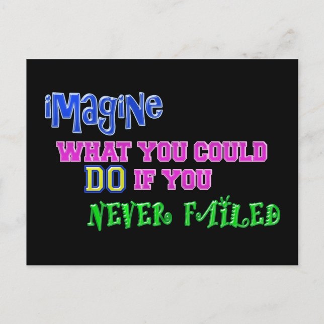 vorstellen ... postkarte (Vorderseite)