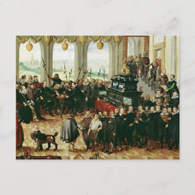 Vorstellung an Duke Phillip II Postkarte (Vorderseite)