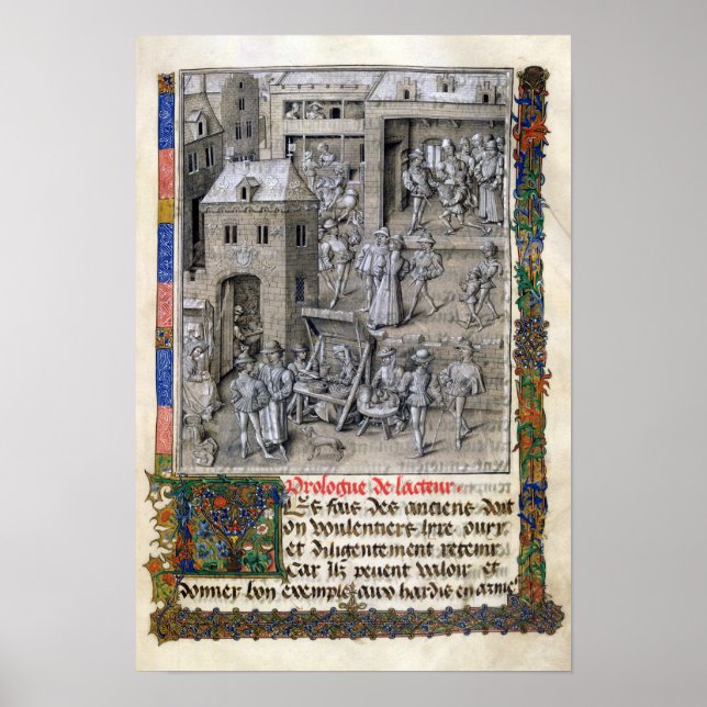 Vorstellung des Buches an Philippe Le Bon Poster (Vorne)