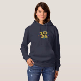 Vorstellung des neuen Jahres 2024 | Frauen Hoodie