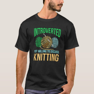 Vorstellung Diskussion Knitting Crochet Crocheter T-Shirt
