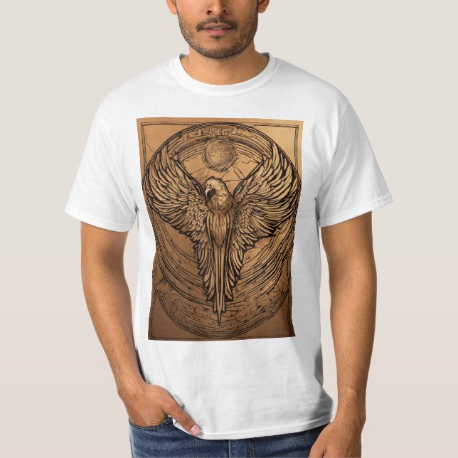 Vorstellung unserer majestätischen Wächter Adler T T-Shirt (Vorderseite)