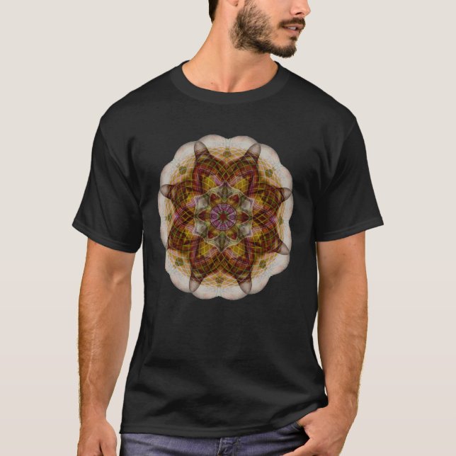 Vorstellungs-Mandala 1 T-Shirt (Vorderseite)