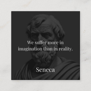 Vorstellungskraft und Leiden: Seneca über Wahrnehm Begleitkarte