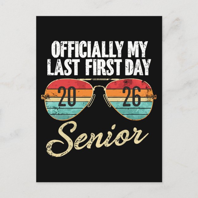 Vortag Senior 2026 Postkarte (Vorderseite)