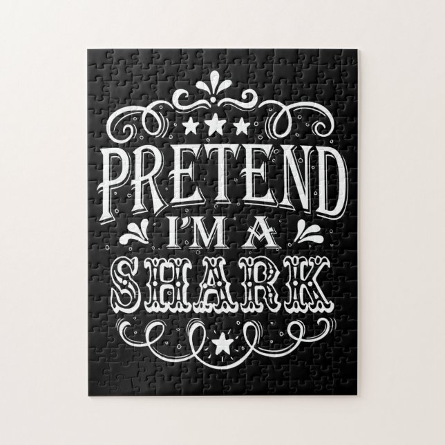 Vortäuschen im Hai - Crazy Shark Lover Geschenke (Vertikal)