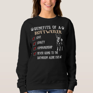 Vorteile eines Rottweiler-Kleidungsstücks für Hund Sweatshirt