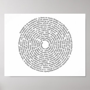 Vorteile von Massage Poster