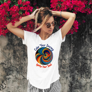 Vortex - Colorez Votre T-shirt Voyage