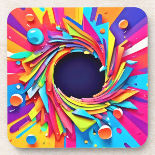 Vortex der Vitalkunst Getränkeuntersetzer