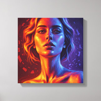 Vortex d'être étiré toile Impression