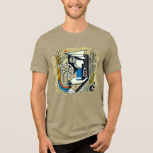 Vortex Dreams - Spiralender abstrakter Design-T - 