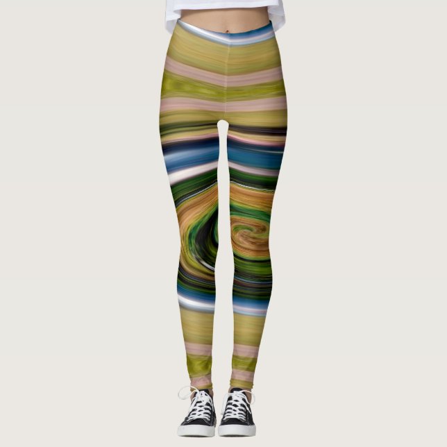 Vortex Earth Leggings (Vorderseite)