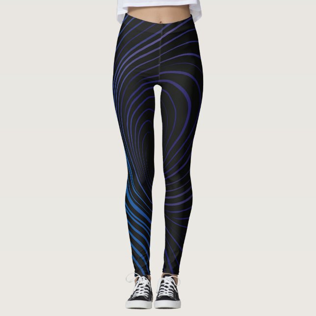 Vortex Flow - Spiralenergie Leggings (Vorderseite)