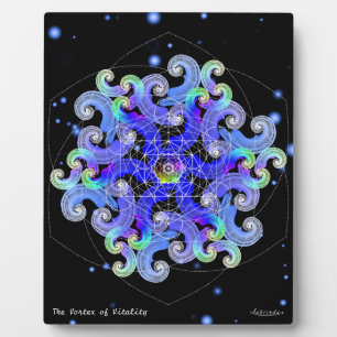 Vortex of Vitality Fotoplatte