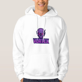 Vortex Skull Sweat à capuche - Style Lueur Néon Vi