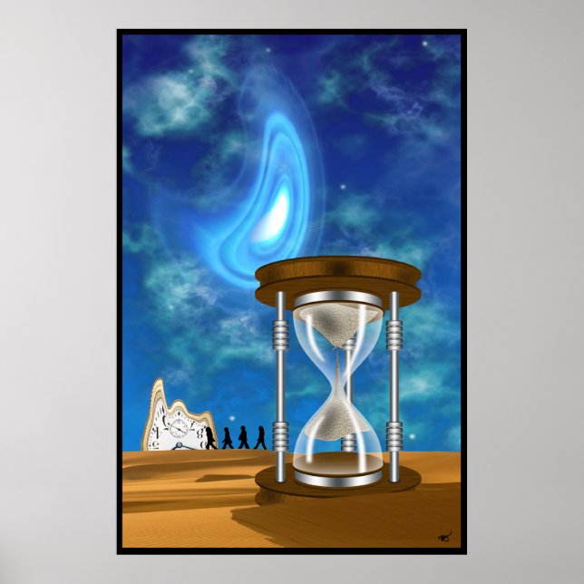 Vortex Through Time Poster (Vorne)