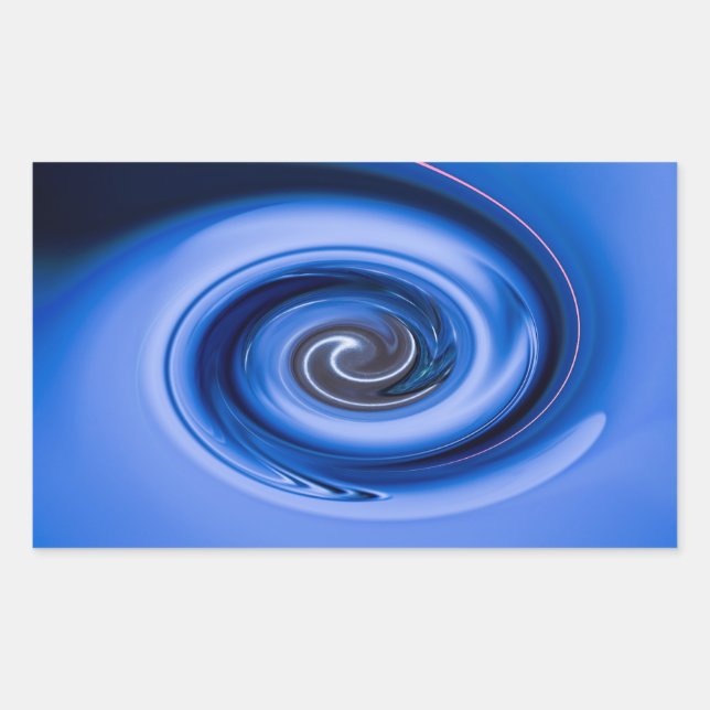Vortex von Shirley Taylor Rechteckiger Aufkleber (Vorderseite)