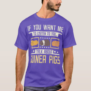 Vortrag über Guinea Schweine Premium5400 T-Shirt
