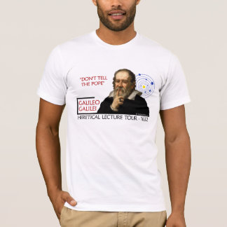 Vortragsreihe Galileo 1632 (nur vorderes Bild) T-Shirt