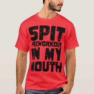 Vortrainieren von Spänen in meinem Mund 3 T-Shirt