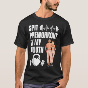 Vortrainingsprogramm in meinem Mund-Raglan-Basebal T-Shirt