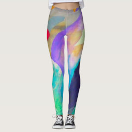 Vorwärts Abstrakt Leggings
