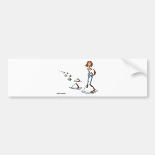 Vorwärts gehen autoaufkleber