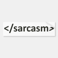 Vorwärtshieb-Sarkasmus-Code