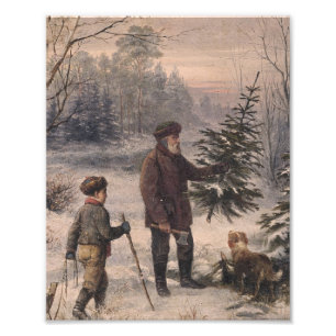 Vorweihnacht   F Kruger  Weihnachten Fotodruck