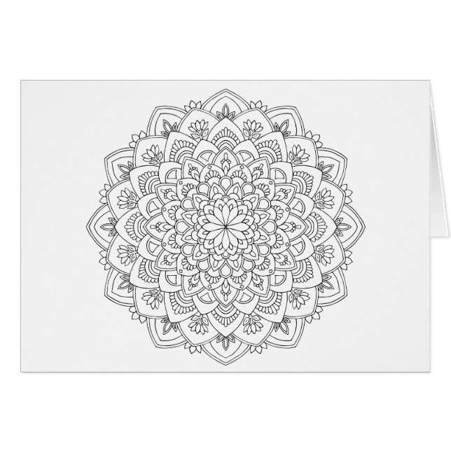 Vorzug-Mandala (Vorderseite (Horizontal))