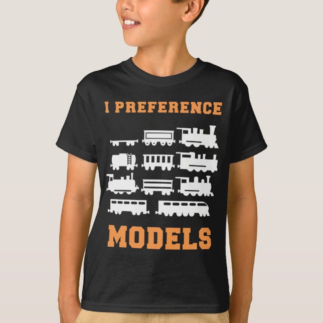 Vorzugsmodelle für den Eisenbahnverkehr Lover I T-Shirt (Vorderseite)