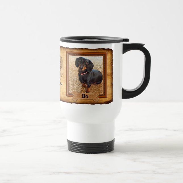 Vos 2 PHOTOS, 4 tasses de photo de chien de (Droite)