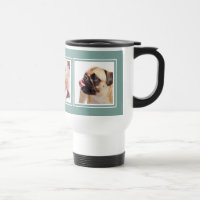 VOS 3 PHOTOS / chiens tasses personnalisées couleu