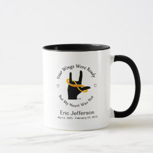Vos ailes étaient tasse de café 11oz baguée pr