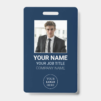 Vos badges d'identification d'entreprise avec logo