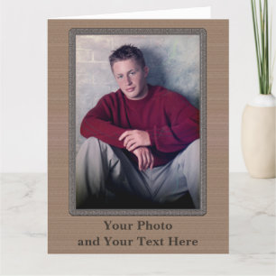 Vos cartes de voeux personnalisées texte et photo