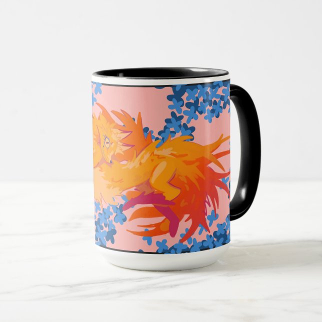 Vos, Fox, Tasse (VorderseiteRechts)