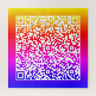 Vos informations d'analyse de code QR Puzzle perso