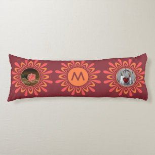 VOS PHOTOS ET MONOGRAM coussin personnalisé Sun st