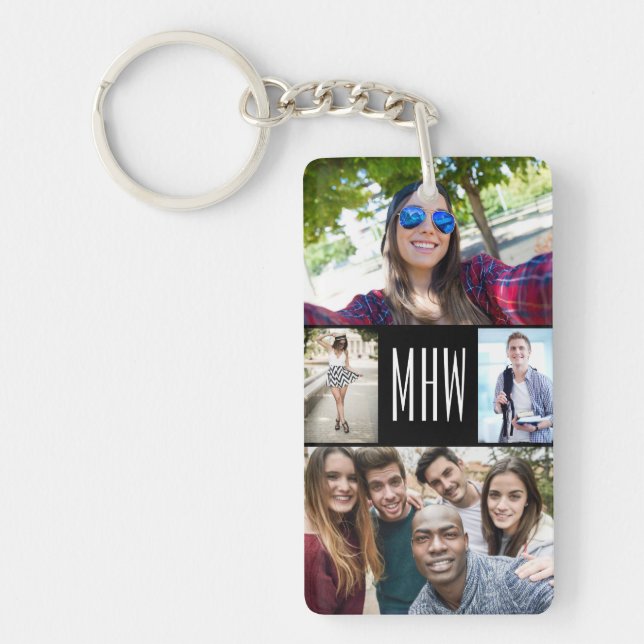 VOS PHOTOS ET porte - clé MONOGRAM (Devant)