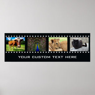 VOS PHOTOS poster modèle personnalisé