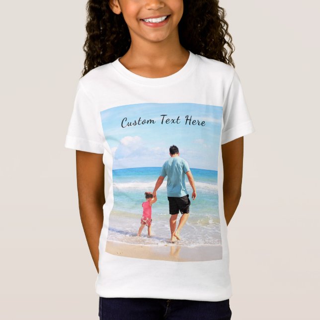 Vos photos préférées Cadeau T-shirt avec texte per (Devant)