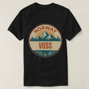 Voss, Norge Norwegen T-Shirt