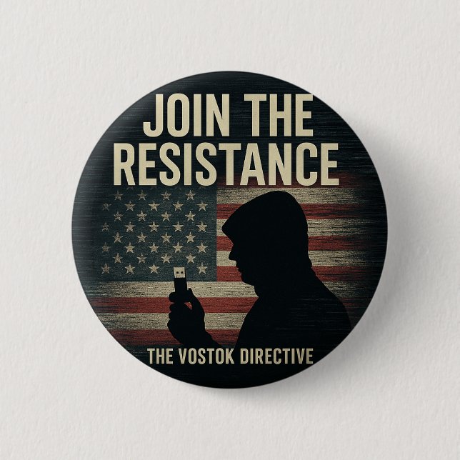 Vostok Directive "Join the Resistance" Button (Vorderseite)