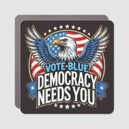 Vote Blue Auto Magnet