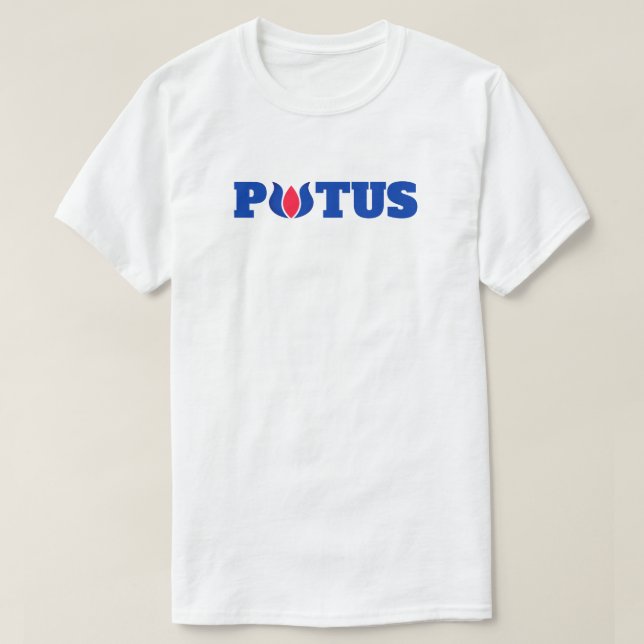 Vote Blue Lotus pour le T-shirt POTUS Harris (Design devant)