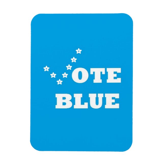 Vote Blue - Photo Magnet (Vertical)