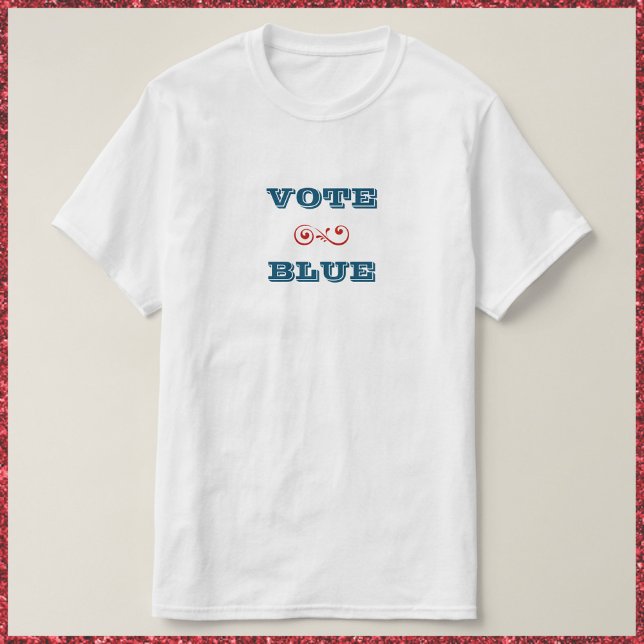 Vote Blue T-Shirt (Von Creator hochgeladen)